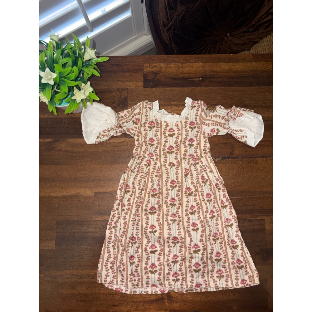 1986 Pleasant Company American Girl Doll Felicity Meet Dress Germany Tag